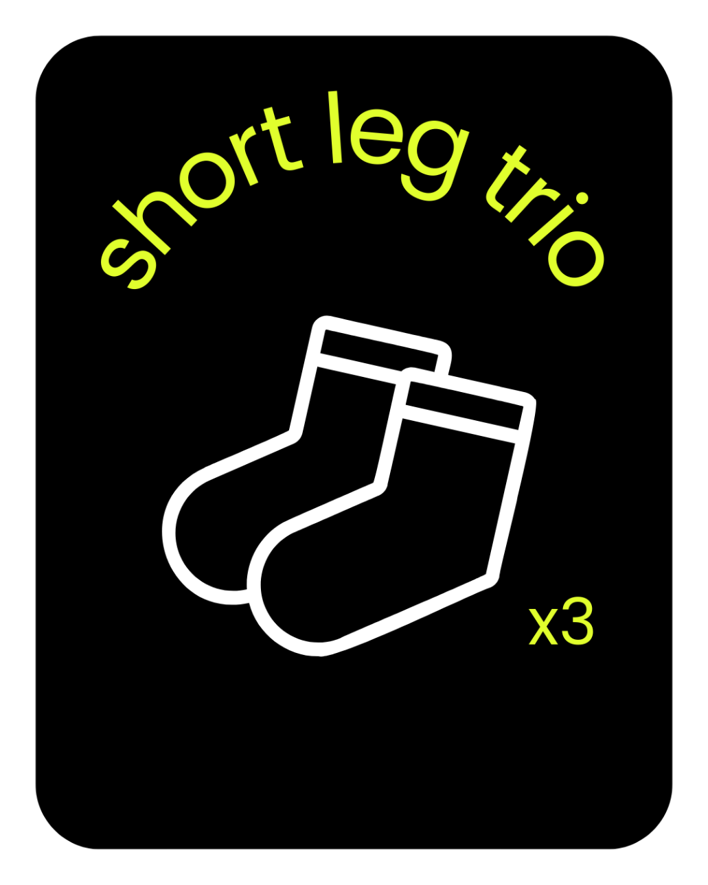 short leg trio